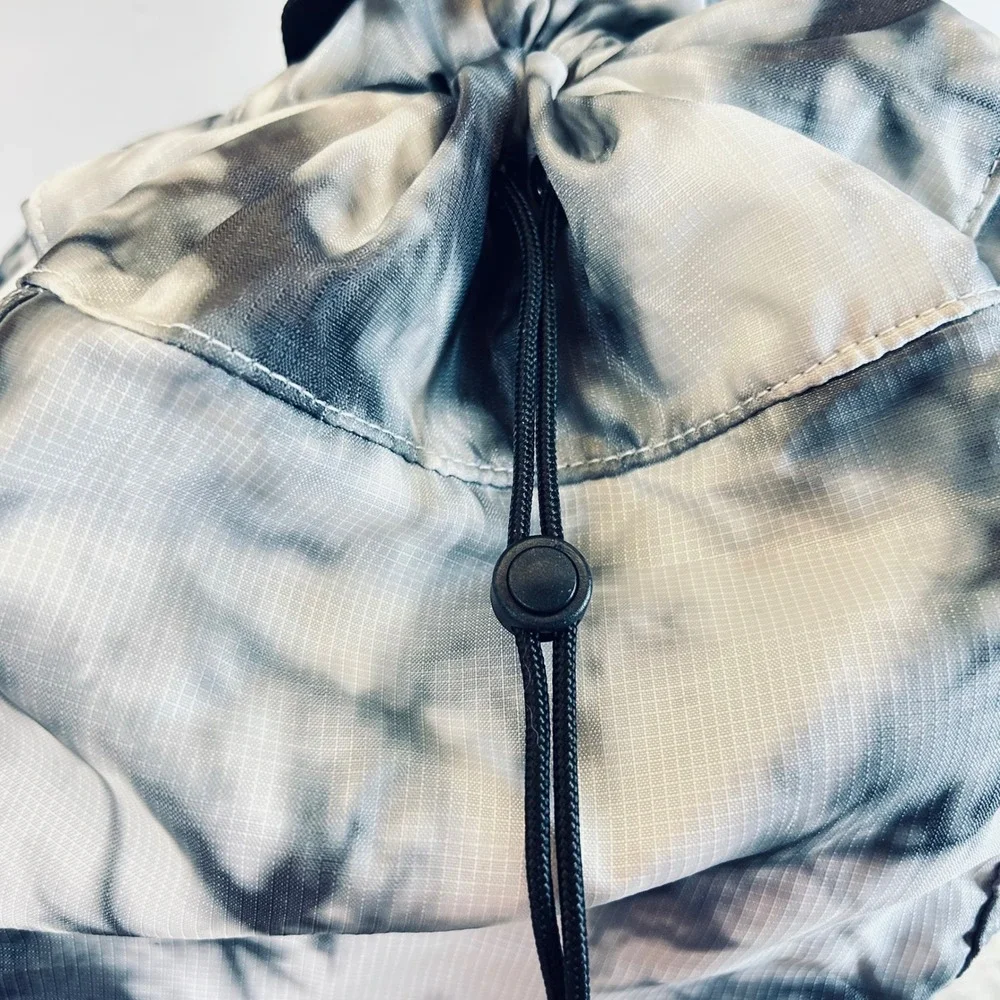 PINK Victoria's Secret Backpack Drawstring‎ Tie Dye Gym Bag Bookbag Women